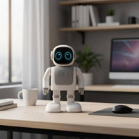 Bluetooth Control LED Astronaut Robot Toy Rechargeable Programmable RC Robot for Children