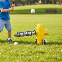 Kids Baseball Pitching Machine ABS Plastic Automatic Baseball Pitching Machine