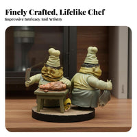 Monster Butcher Figure Game Based on Grotesque Two Grotesque Cooks Diorama Creepy Cook Miniature for Adults, Display Cabinet, Shelf, Bedroom