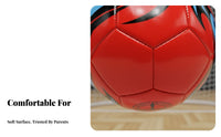 Soccer Ball Wear-Resistant Young Soccer Ball High-Strength-Reliable Team Athletic Gear for Children, Teenagers, Gym Class, School Playground