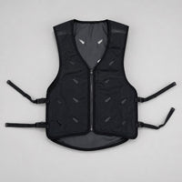 Ventilated Evaporative Cooling Vest Breathable Cooling Vest with Adjustable Straps Zippered Sleeveless for Hot Weather Work