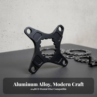 Crank Spindle to BCD Adapter Aluminum Alloy Crank Spindle Crankset Converter Crankset BCD Adapter Wide Compatibility Cycle Crank