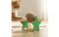 Cat Scratching Ball Interactive Sisal Scratching Ball Stable for Kittens