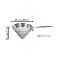 Stainless Steel Funnel Strainer Versatile Conical Mesh Funnel Easy to Clean Pouring Tool