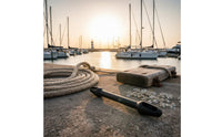Dock Line shocks absorber Saltwater Resistant Rubber Mooring Snubber Tool Installation Boat Rope snubber for Sailors, Marina