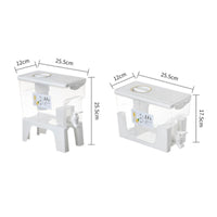 Slim Refrigerator Drink Dispenser Odorless Fridge Water Dispenser Easy-Pour Leak-Proof for Families