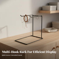 Countertop Display Stand Versatile Small Item Display Holder Space-Saving Countertop Hanging Rack for Retailers, Checkout Counters, Boutique, Showroom