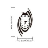 Modern Nordic Wall Timepiece Decorative Nordic Wall Timepiece Battery Powered