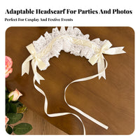 spectral Bride Theme Multitier Tulle head covering Dark Romantic & aesthetic Cosplay Headpiece Youthful Fashion & aesthetic Costume Accessory Attached Comb for Cosptiers, Adults, Themed Parties, Photo Shoots, masked masquerade, Stage Performances
