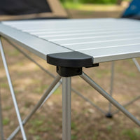 Compact Lightweight Camping Table with Carry Bag Square Folding Outdoor Table Easy Installation High Load Capacity for Barbecue, Backyard