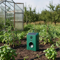 Solar Sound Wave Creature Weatherproof Solar Creature Sound Wave Scarer Humane Easy Installation for Yard