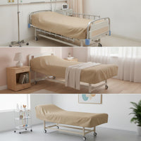 Massage Table Cover with Drawstring Heavy-Duty Nursing Bed Cover Sheltering Topper for Caregivers