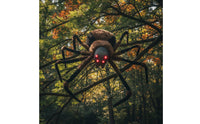 Giant Arachnid with Light-up Eyes Furry Arachnid with Bendable Legs Hairy Decoration for Spooky Houses