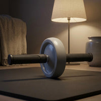 Core Roller Compact Exercise Wheel Non-Slip Handles Fitness Equipment