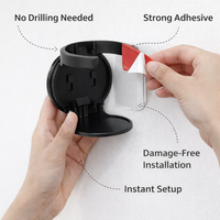 Drink Holder and Wall Mounted Folding Cup for Desk, Space Organizer for Dorm Room or Cabinet Door, Cartoon Style Material