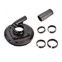 Hose Port Grinding Dust Collection Cover Clamping Band Angle Grinder Dust Cover Debris Control Grinder Vacuum Attachment