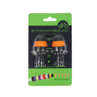 Two-Wheeled Vehicle Turn Indicator Waterproof Bar End Light Adjustable