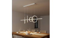 Modern Ceiling Lamp Full Modern Flush Mount Overhead Light Energy Saving Rectangular Flush Mount Light for Whole House, Living Room