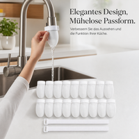 Faucet Filter Cotton Splash-proof Net for Kitchen and Home Water Purification, Washable