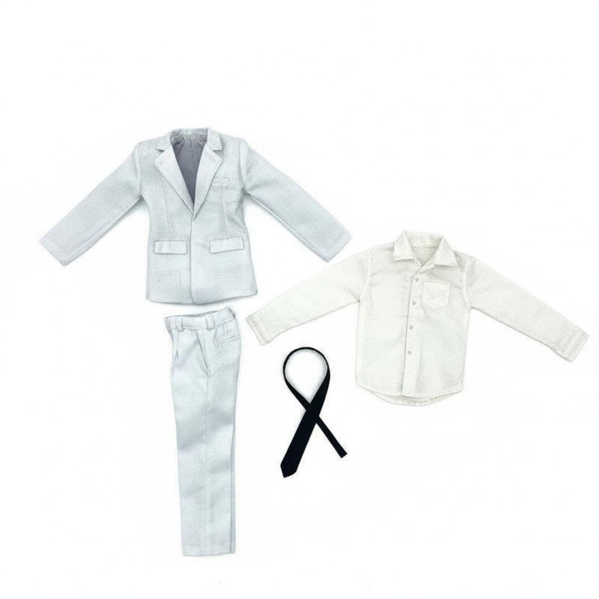 1/6 Scale Male Suit Miniature Formal Wear Collectible Accessory for Collectors