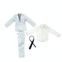 1/6 Scale Male Suit Miniature Formal Wear Collectible Accessory for Collectors