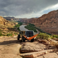 Trailer Hitch Camping Hammock with Spare Tire Bracket