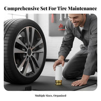 Non-Marring Safety Wheel Socket Set Heavy Duty Wheel Protector Socket Set CR-MO Steel for Mechanics, DIY Enthusiasts, Auto Repair Shop