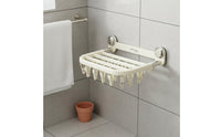 Wall-Mounted Dehydrating Rack Large Capacity Foldable Clothes Hanger Rack No Tools Required Sock Dehydrating Hanger for Renters, Students