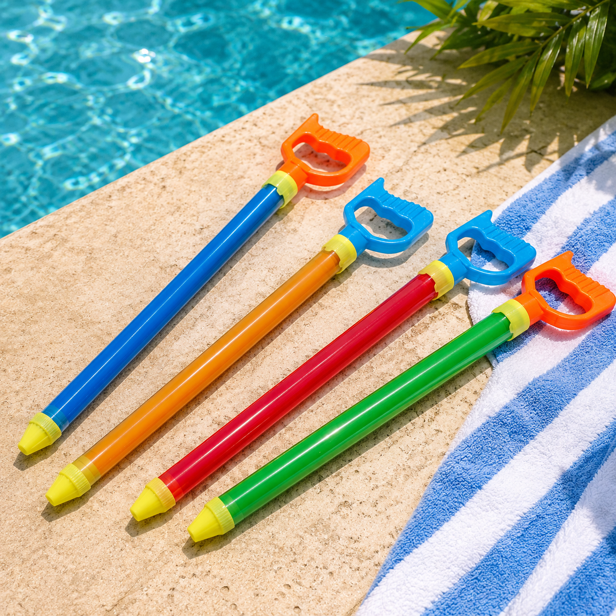 Water Gun for Adults and Kids, Pool Toy for Summer & Beach, Large Water Gun with Water Tank, Durable Synthetic Material
