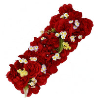 Layered Petals Artificial Flower Garland Chrysanthemum-Style Style Flower Garland Daisy-Like flowerLike Flowers Clustered Floral Spray Foliage Accents