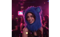 Furry Hood with Ears Cute Hood with Ears Adorable for Halloween