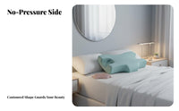 Reduces Facial Pressure Side Sleeper Beauty Pillow Cervical Support Memory Foam Butterfly Pillow Slow Rebound for Adults
