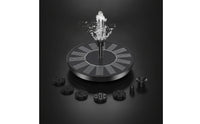 Eco-Friendly Solar Fountain Pump Cordless Floating Solar Fountain Outdoor Interchangeable for Patio