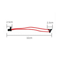Easy to Install Adjustable Dive Mask Strap Replaceable Elastic Snorkel Strap with Hook Secure Hold Diving Gear Non-Slip Grip for Snorkeling, Underwater