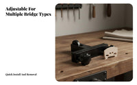 Violin Bridge Sander Long-Lasting Metal Construction Violin Bridge Shaper Luthier Supply Easy to Use Musical Instrument