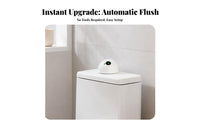 Contactless Seat-off Flush Device Hygienic Automatic Toilet Flush Sensor Hands Free Infrared Toilet Flusher Compact