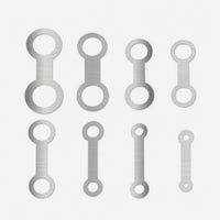 8 Pieces Saxophone Pad Leveling Tool Flat Sax Pad Leveler Easy to Use Instrument