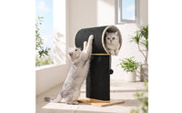 Cat Tunnel with Scratching Pillar Compact Scratching Pillar Indoor Cat Furniture for Cats