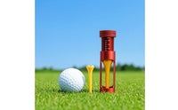 Adjustable Golf Tee Holder Knurled Simulator Tee for Beginners