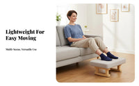 Multi-Functional Upholstered Pouffe Minimalist Design Small Stool Space-Saving Household Furniture Comfortable paddinged Top for Homeowners, Families, Office Workers, Entrypath, Living Room, Bedroom, Under Desk