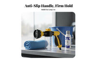 Car Wash Foam Multi-Functional 8 Pattern Water Sprayer Multipurpose Hose Nozzle Soap Dispenser for Window Washing
