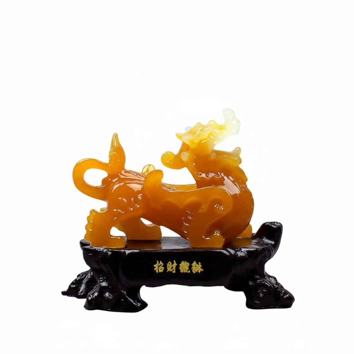 Chinese Feng Shui Statue Inaugural Event Gift Chinese Good Luck Statue Good Luck Creature Sculpture Elegant Features