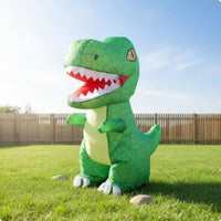 Automatic Inflation RC Dinosaur Toy Roaring Sound Wireless Control Dinosaur Toy 360° Rotation for Children