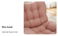 Lay-Flat Capability Adjustable Floor Recliner Foldable Design Adjustable Floor Lounger Multi-Purpose Use Lounge Chair Thick Cushioning for Students, Adults, gaming enthusiasts, Bedroom, Dorm Room, perusing corner, Home Office