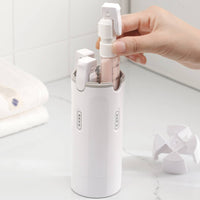 Portable Toiletry Dispenser Kit   Travel Toiletry Bottle Kit Lightweight Quadruple Function Travel Dispenser for Business Trip