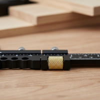 Aluminum Alloy T-Type Scribing Ruler Clear Scale Precision Marking T-Ruler Multifunctional Right Angle Marking Tool Multi-Function for Carpenters, Woodworkers, DIY Enthusiasts, Carpentry, Layout Work, Drafting