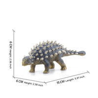 Ankylosaurus Toy Lifelike Ankylosaurus Figure Display Figure Realistic Figurine Collectible for Children, Playroom, Desk Decor
