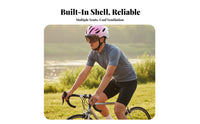Cycling Helmet with Attractive Visor S Breathable Attractive Cycling Helmet Safety Gear Lightweight Adjustable Fit for Commuting