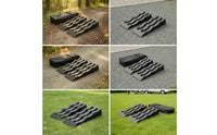 2 Pieces Wheel Ramps with Carrying Bag Leveling Car Ramp Heavy Duty Tire Lift for Camping