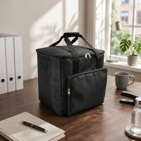 Accounting Voucher Machine Bag Oxford Cloth Document Shaker Bag Zippered Storage Item for Accountants, Office, Business Travel